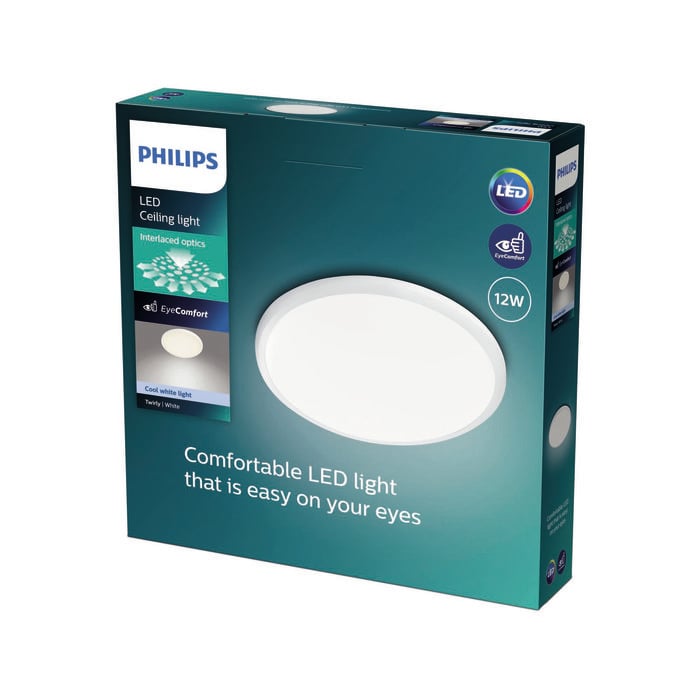 Philips Oyster LED 1400Lm Cool White 12W
