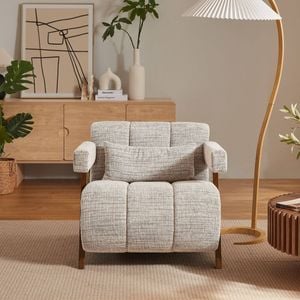 Finn Tweed Fabric Armchair