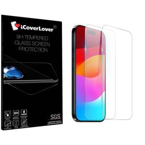 Icoverlover [2-pack] For Iphone 17 Pro Tempered Glass Screen Protectors