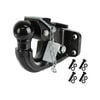 Sunrise Pintle Hook With 50mm Towball Low Wear 8t Rated - Phlw8t