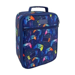 Sachi Junior Insulated School Food Lunch Bag Gamer 21x11x28cm