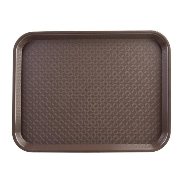 Olympia Foodservice Tray Kristallon Polypropylene Brown 275x353mm Commercial Kitchen Hospitality