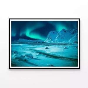 Snowy Winter in Norway  Print 100% Australian Made 120x90cm  (Poster)