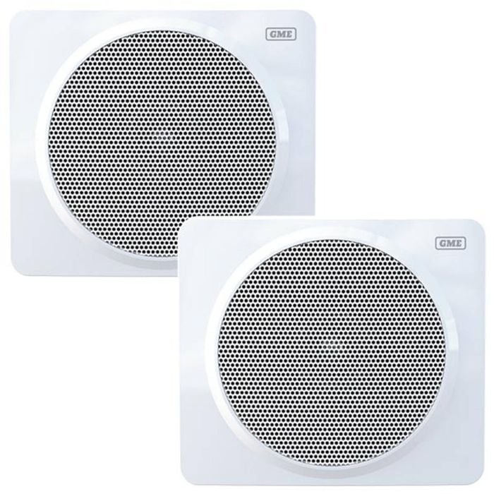 Gme Gs420w 80w 5" Marine Box Speakers - White
