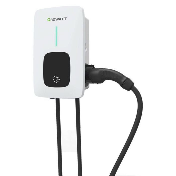 Growatt Type 2 EV Charger 7kw Single Phase 5m Cable IP65 THOR 07AS-P