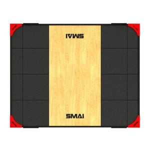 Smai Weight Lifting Platform - Red - Black