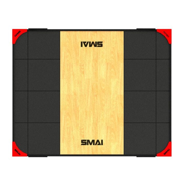 Smai Weight Lifting Platform - Red - Black