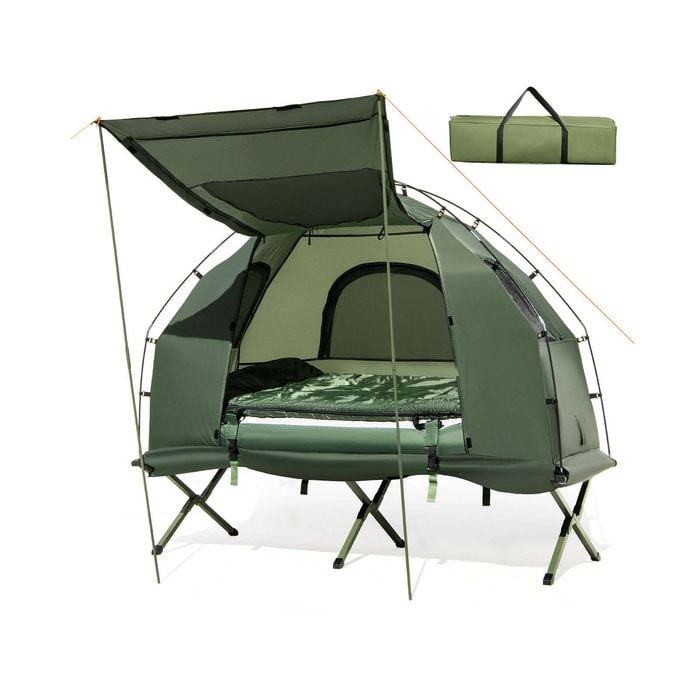 Costway 5 in 1 Camping Tent Portable Pop up Tent 194cm Bunnings Australia