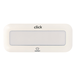 Click 15cm White Portable LED Cabinet Lamp