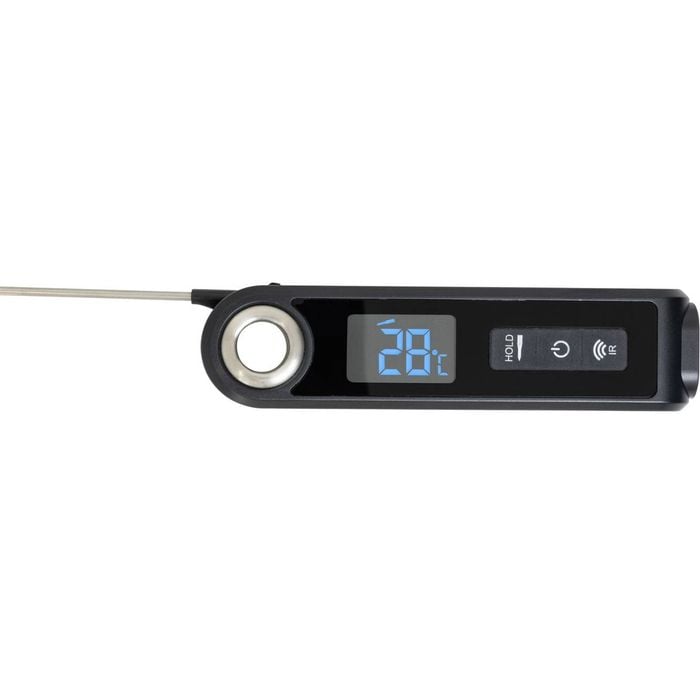 Cuisena Digital Thermometer With Infrared Stainless Steel Probe -50c To 300c