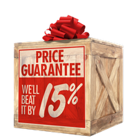 Price Guarantee - We'll beat it by 15%
