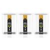 3x Lemon & Lime 2.75L Keep Fresh Food Container Rectangle
