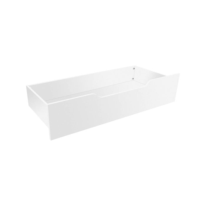 Lugna White Scallop Drawer - To Suit 900 x 580mm Cabinet Shell