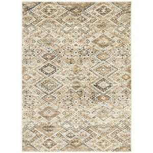 The Rug Connection Scholar 433 Bone 230x160cm - Medium Tribal Pet Friendly Indoor Floor Rug