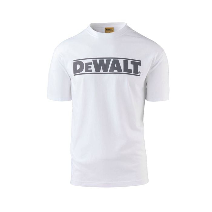 DeWALT Size L White Oxide Crew Neck Shirt