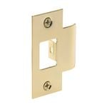 Gainsborough Polished Brass T Strike Plate - To Suit 480 Series