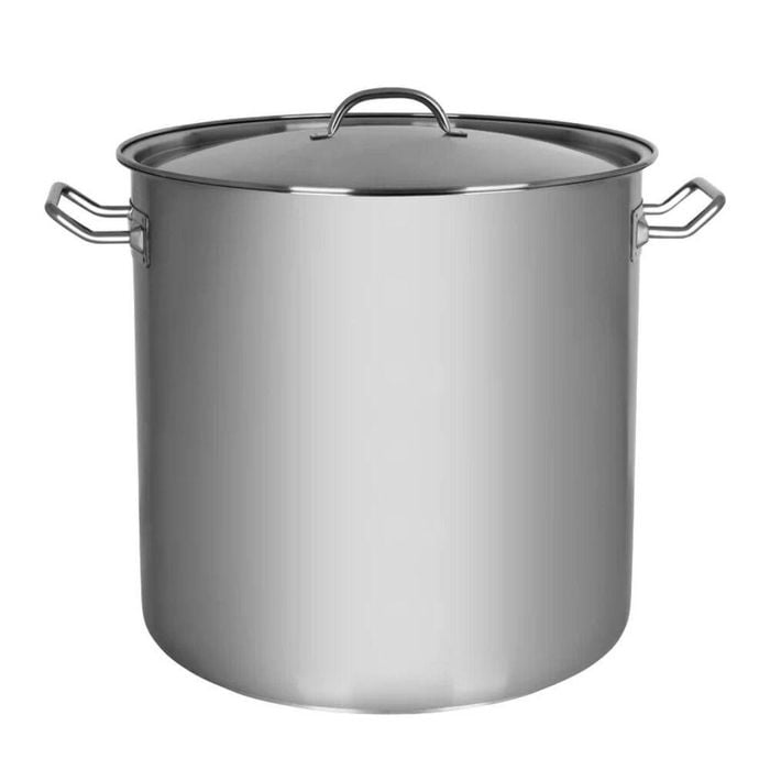 Chef Inox Elite Stockpot With Lid 400x400mm / 50l | Stainless Steel