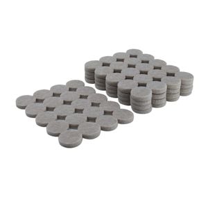 Syneco 19mm Round Felt Floor Protection - 100 Pack
