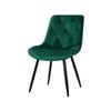 2x Dining Chairs Green