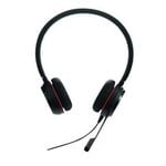 Jabra Evolve2 20SE MS Stereo USB-A Headset, Plug-and-play, Noise-cancelling, Clearer Conversation, Manage Calls Easily