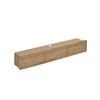 Design Square Elara Wall-mounted Tv Stand Entertainment Unit 180cm 3-doors Oak