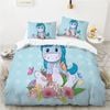 3D Rabbit Unicorn 362 Bed Pillowcases Quilt King Size