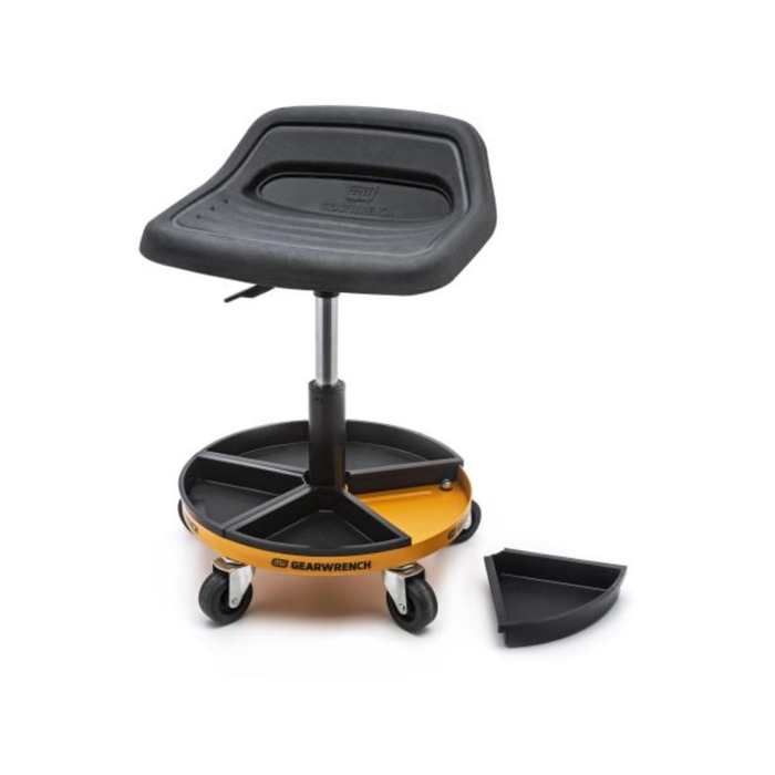 GEARWRENCH Adjustable Height Swivel Mechanics Seat