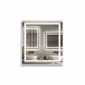 500x700mm LED Bathroom Mirror Anti-Fog Illuminated Shatterproof
