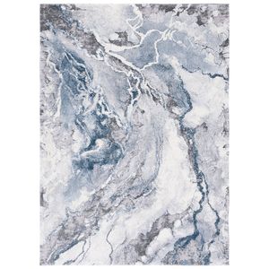Ore 222 Blue 290x200cm - Large Pet Friendly Power Loomed Rug