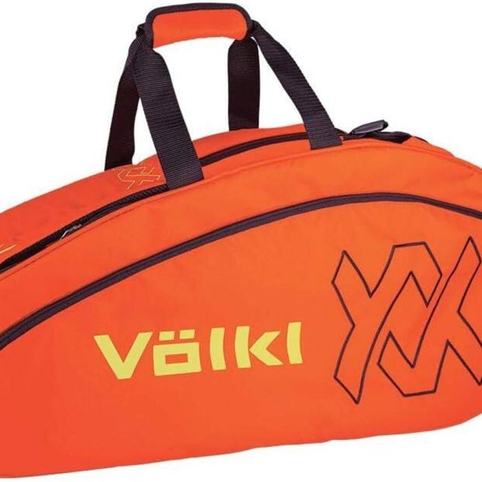 Volkl Team Tennis Racquet  for 6 Rackets Lava/Neon Yellow Combi V79102