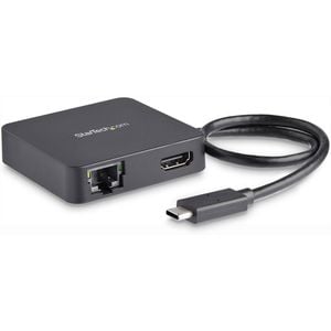 StarTech.com USB Type C Docking Station for Notebook - Black - TAA Compliant - 1 Displays Supported - 4K - 4096 x 2160