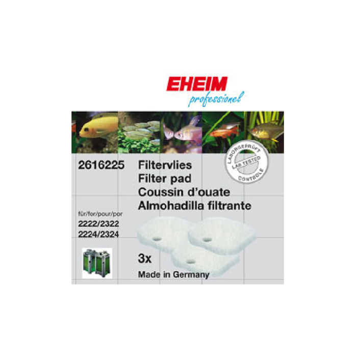 Eheim 2222/2224 Fine Filter Pads (3pk) (2616225)