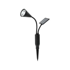 Click 29.5cm 20 Lumens Flexi Solar LED Spotlight