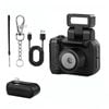 Mini Camera With Flash Lamp Black