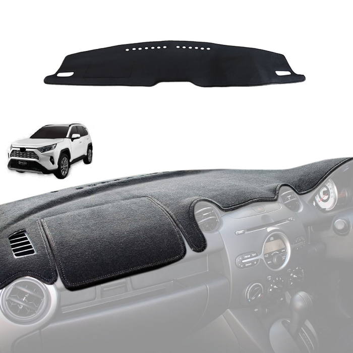For TOYOTA RAV4 MXAA52R/AXAH52R/AXA54R/AXAA54R 01/2019-12/2025 Car Dash Mat Black