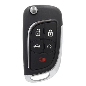 Key Zone Remote Car Key Housing Upgrade to suit Holden Barina, Cruze, Trax, VF Commodore & more - 5 Button - HU100 Blade
