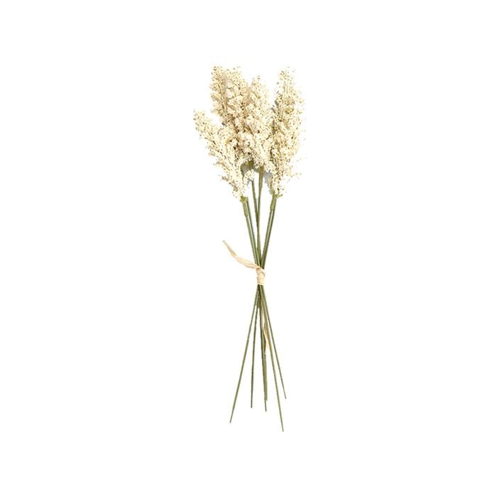 Artificial Flower White 30cm White Lavender