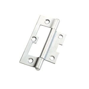 Lane 90 x 54 x 1.6mm Zinc Plated Fixed Pin Durasmooth Non Mortise Hinge