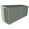 Build-a-Shed 1.5 x 4.5 x 2m Sliding Door Tunnel Shed without Side Doors - Green