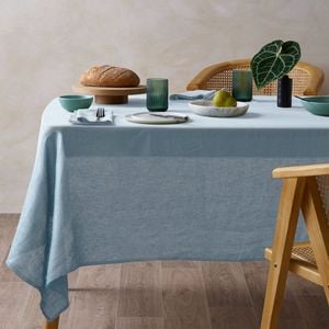 Vintage Design Homewares Blue Hemp Tablecloth 150cm x 300cm