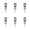 6pk Malli Sewing Metal Trouser Durable Replacement Garment Zipper 18cm Assorted