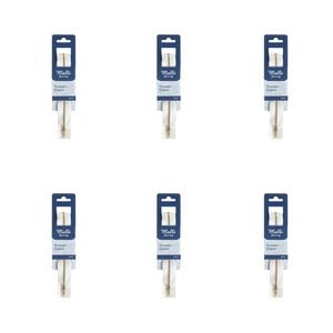 6pk Malli Sewing Metal Trouser Durable Replacement Garment Zipper 18cm Assorted
