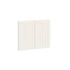 Kaboodle 600mm Antique White Country Farmhouse Sink Doors - 2 Pack