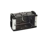 HPM Wall Box Standard Size w/ Sliding Nuts Black
