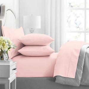 Renee Taylor Premium 1000TC Egyptian Cotton Mega Queen Sheet/Pillowcase Primrose