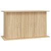 vidaXL Aquarium Stand Fish Tank Cabinet Base Office Sonoma Oak