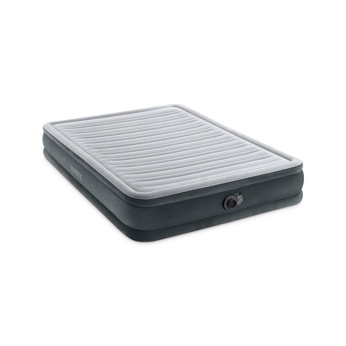 Intex Queen Dura-Beam Comfort Plush Airbed w/ Built-In Pump