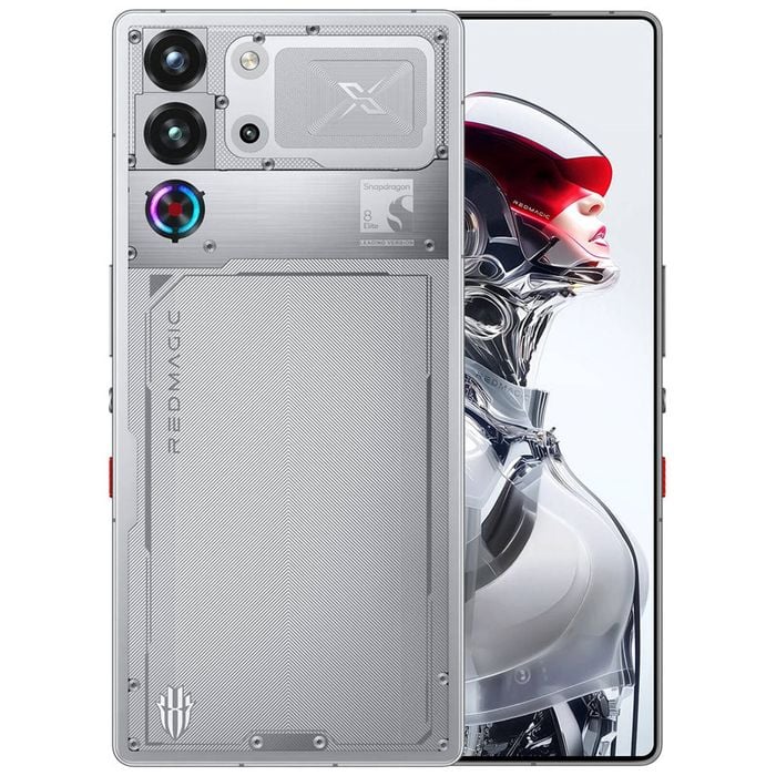 Nubia Red Magic 10S Pro (Dual SIM 24GB RAM 1TB 5G) - Moonlight/Transparent Silver