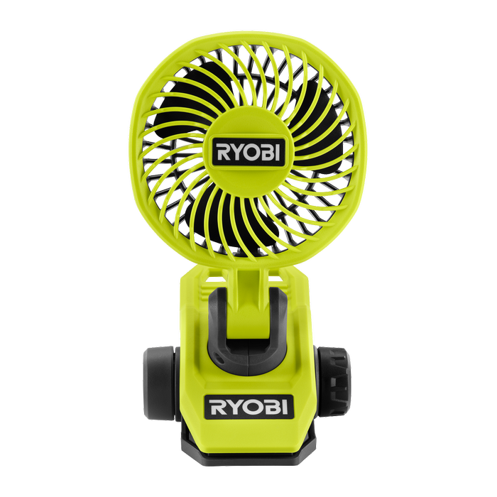 Ryobi USB Mini Clamp Fan Twin Kit Bunnings Australia