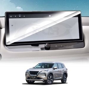 Tempered Glass Screen Protector for Nissan X-trail Xtrail T33 2022-Onwards  12.3 inch Touchscreen Anti-Scratch